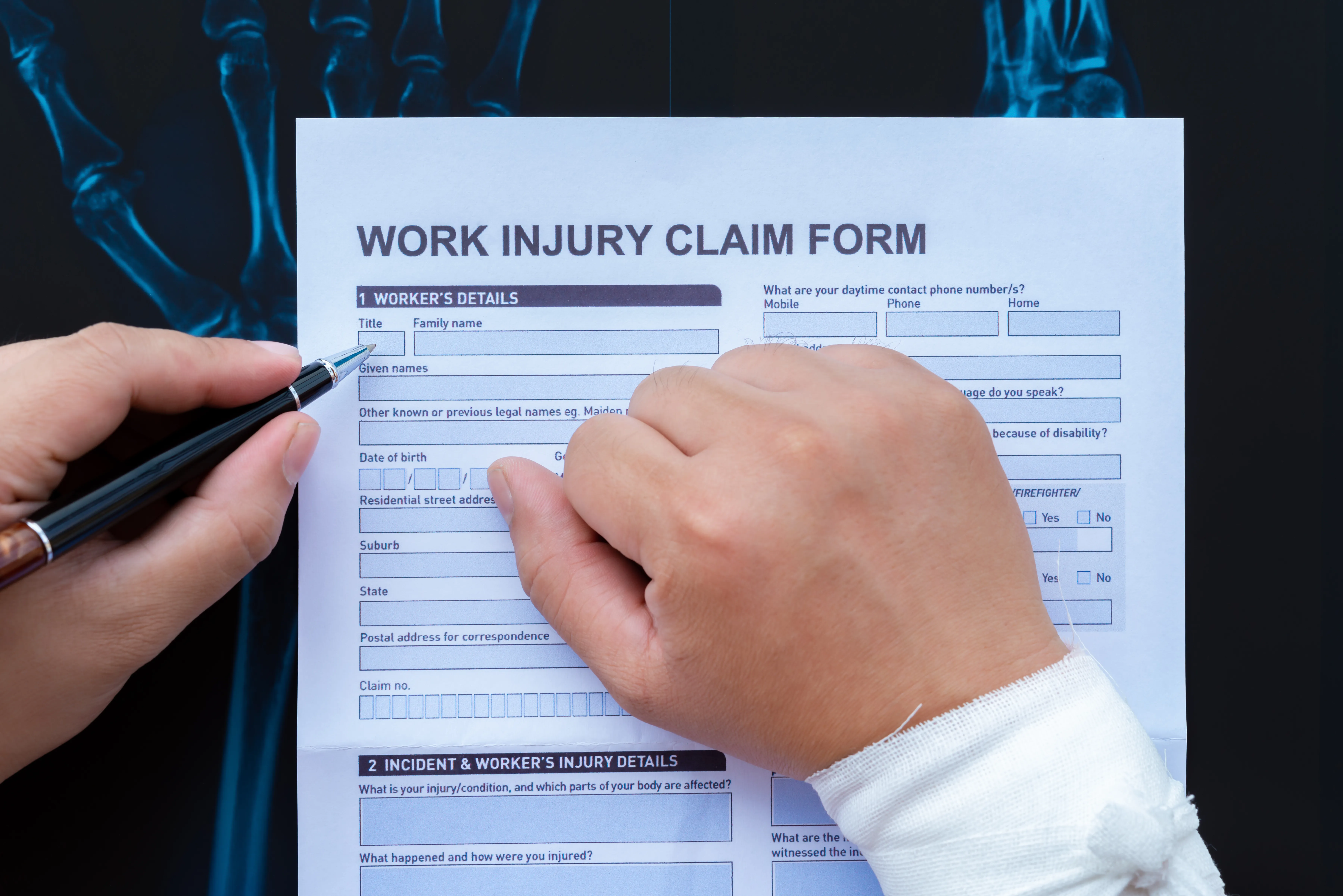 Common Mistakes When Filing Injured Worker Claims