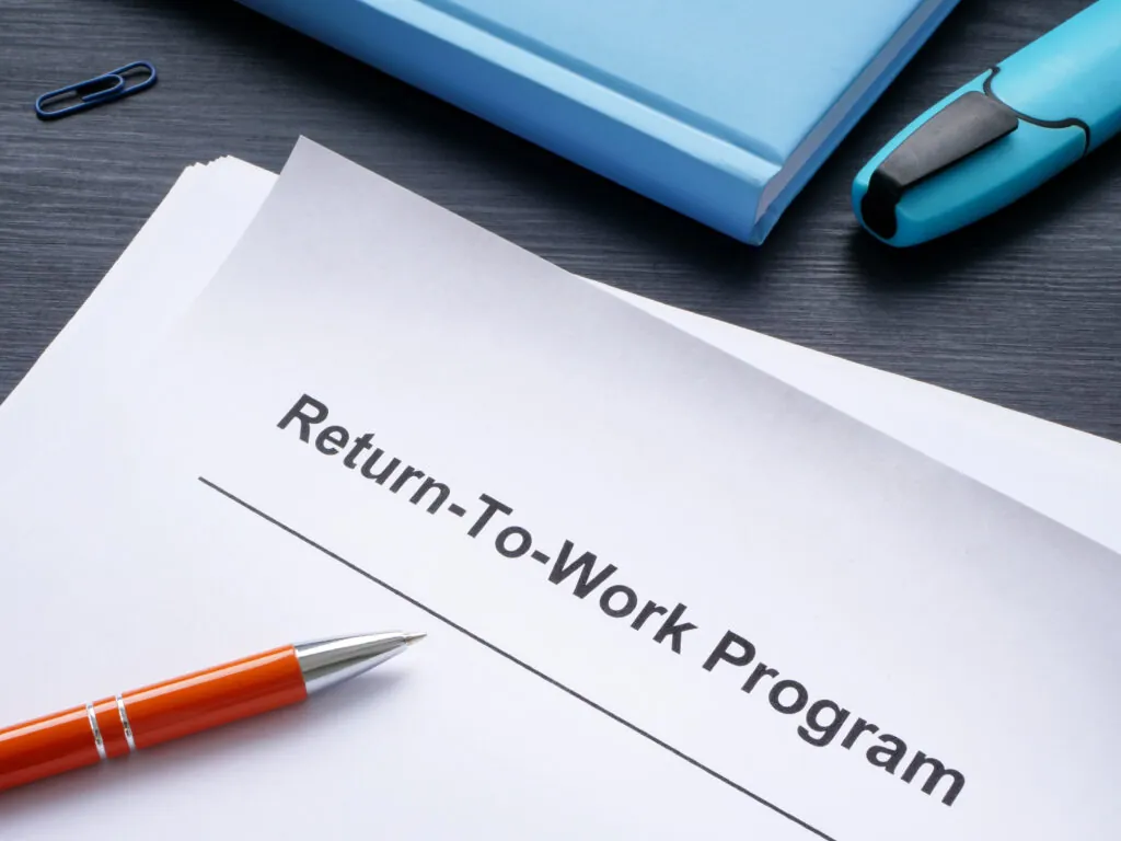 Understanding Return-to-Work Programs and Their Effect on Workers' Compensation in NJ