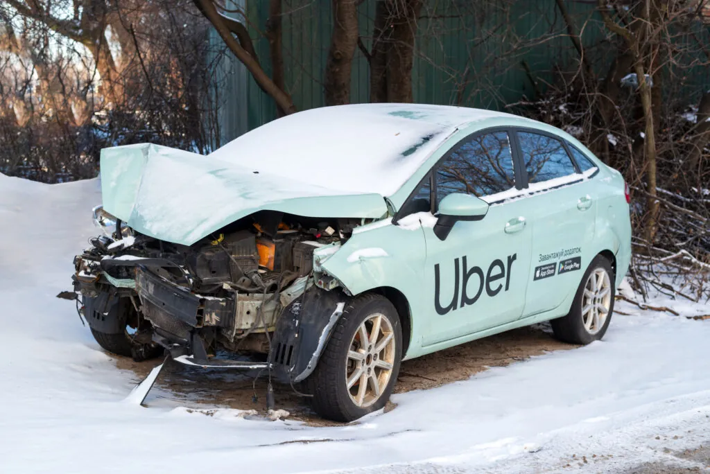 When a Rideshare Vehicle Is Stolen and Involved in an Accident