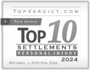 New Jersey Top 10 Settlements Personal Injury 2024 Badge