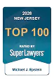 Super Lawyers · Top 100 New Jersey · 2026 — Michael J. Epstein